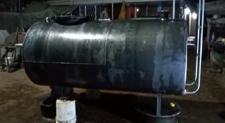 Inspección de Pruebas de Presión en Tanques Atmosféricos Horizontales