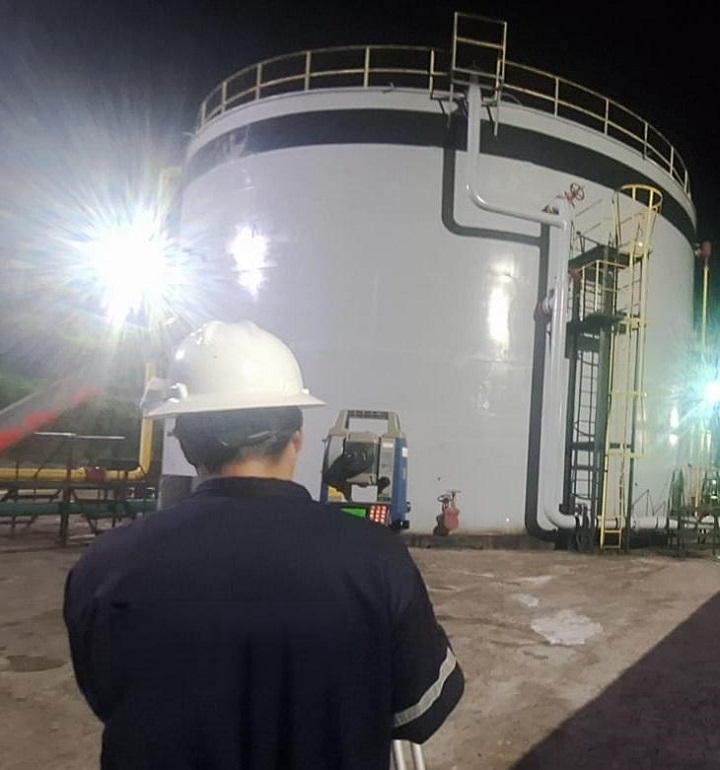 Inspección de Pruebas de Presión en Tanques Atmosféricos Verticales